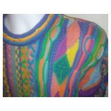 Coogi Sweater from Australia 100% cotton . Cliff Huxtable style from Bill Cosby Show.