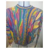 Coogi Sweater from Australia 100% cotton . Cliff Huxtable style from Bill Cosby Show.