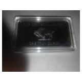 NDSU Bison one troy ounce .999 pure German fine silver. Bullion.