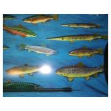 John Jensen fish decoy print. Number 392 / 1000 signed.