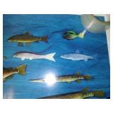 John Jensen fish decoy print. Number 392 / 1000 signed.