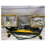 Dual Halogen Light with Extra Cord