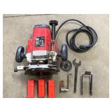 Plunge Router with  Router Bits