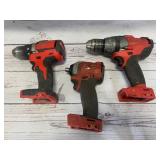 Lot of 3 Milwaukee Drills