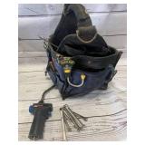 Toolbag with Tools including Craftsman Wrenches & Mag Torch