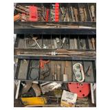 Huge Lot of Drill Bits, Hole Saws, & More