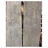 Lot of 4 Aluminum Scaffolding Planks Approx 7 Feet Long