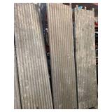 Lot of 3 Aluminum Scaffolding Planks Approx 7 Feet Long