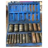 GP 13190 Deep Well Impact Socket Set 3/8" - 1 1/2"