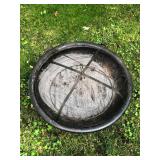 Raised Fire Pit  and Poacher