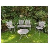 Metal patio furniture