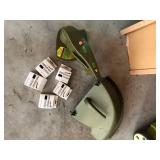 Electric Lawnmower with Weed wacker attachment