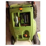Electric Lawnmower with Weed wacker attachment