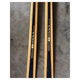 Vintage BONNA Model 1800 Wood Cross Country Skis / 210cm NOS