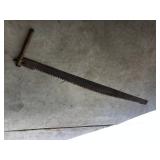 Antique 2 man Lumber Saw