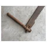 Antique 2 man Lumber Saw