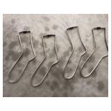 Antique Metal Sock molds