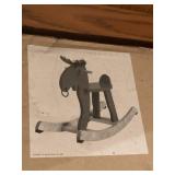 New in Box Ikea Rocking Moose