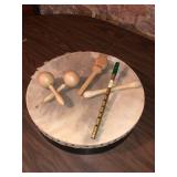 Instruments to include: Bodhran, Maracas, Clappers and an Irish Whistle