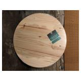 MasterCraft Edge Glued Pine  30" Round Table