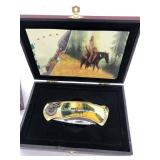 Set of 2 Beautiful native american  Decorative Pocket Knives