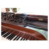 Early 1900s Antique American Piano  CO. Square Grand Piano