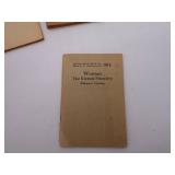 Antique Very highly collectible "little Blue books"