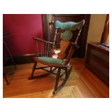 Vintage Rosewood Rocking chair
