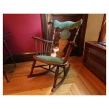 Vintage Rosewood Rocking chair