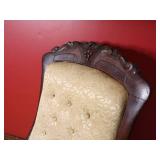 Hand Carved Antique Rocking Arm Chair