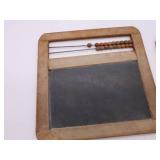 Matching Antique Set of an Abacus & Chalkboard