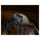 Etched Antique Mirror