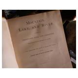 1883s Mountain, Lake and River 25 Steel Engravings by W H Bartlett