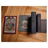 Lot of Antique and Vintage books