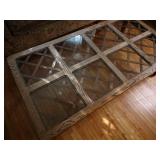 Solid Wood Coffee Table with Scroll leg detailing