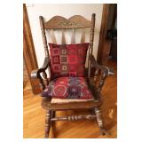 Solid wood mid century Rocking Chair