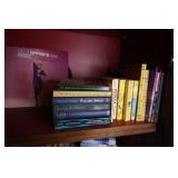 Lot of Assorted books and Vintage Work out Vinyl