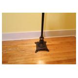 Decorative Brass Lamp with mica flake lamp shade