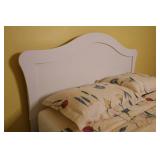 Full size Perdue woodworks  metal Bed frame and head board.