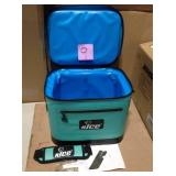 11.25 Qt. Seafoam Green Soft Sided Cooler by nICE  in good condition