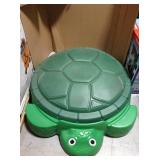 Little Tikes Turtle Sandbox - Green  in good condition