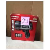 HUSKY 500 Lumen LED SPOTLIGHT 1001 596 206 Virtually Unbreakable w/Batterie  in good condition