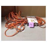 RIDGID 100 ft. 14/3  Outdoor Extension Cord  in good condition