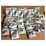 MIX LOT OF MOEN Decorative Metal Diverter Tub Spout in Chrome  in good condition