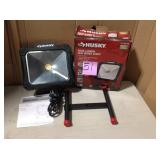 Husky 5000-Lumen Portable LED Work Light  in good condition