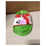 Husky 100 ft. 16/2 Indoor/Outdoor Extension Cord, Green  in good condition