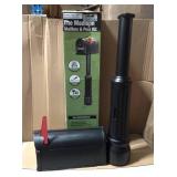 Postal Pro Madison Mailbox And Post Kit, Black Hardware Included  in good condition