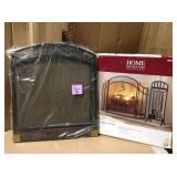 Home Decorators Salishan Black 48" Fireplace Screen  in good condition