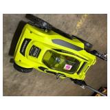 RYOBI 20 in. 40-Volt Brushless Lithium-Ion Cordless Battery Walk Behind Push Lawn Mower Battery/Charger NOT INCLUDE, BAG NOT INCUDE JUST MOWER!!! See pics !!!