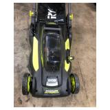 RYOBI 20 in. 40-Volt Battery Brushless Cordless Walk Behind Self-Propelled Lawn Mower NO BATTERY AND CHARGER INCLUDED SEE PICS !!